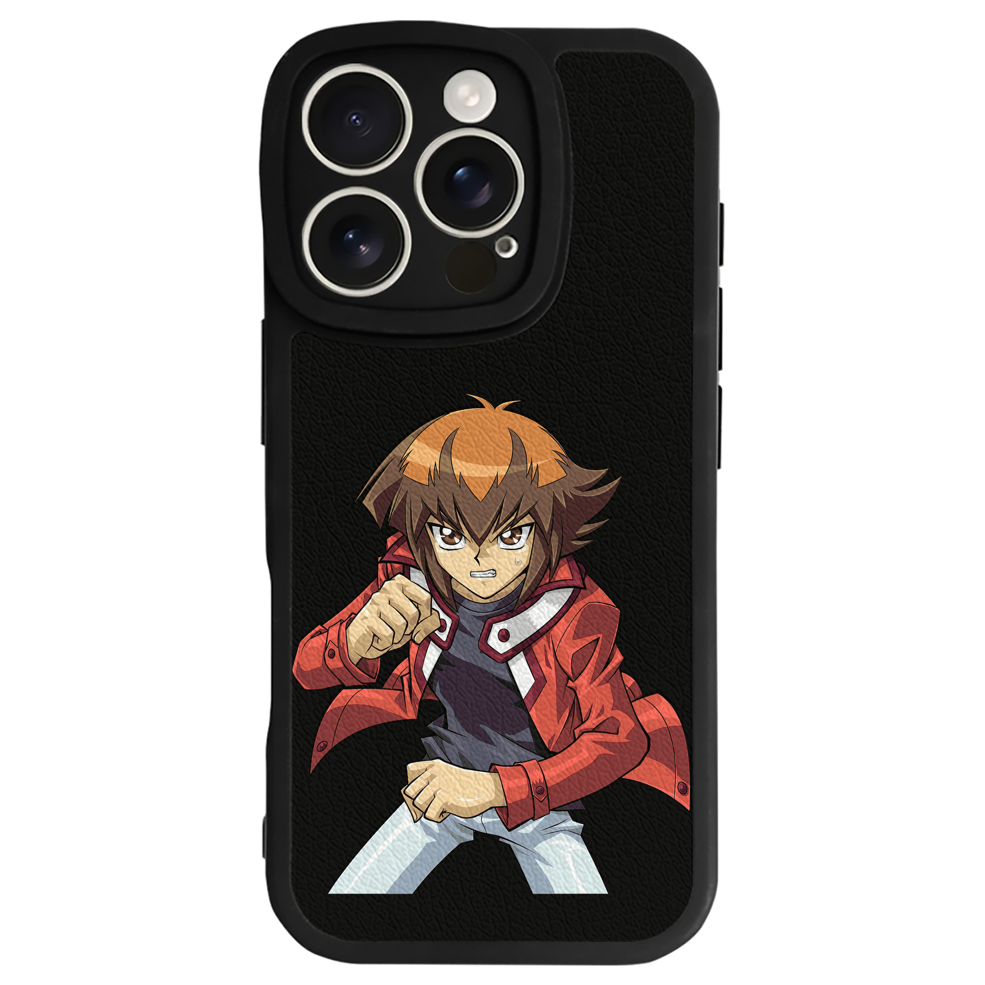 遊☆戯☆王 Yu-Gi-Oh! 【iPhone 16シリーズ対応】シリコンスマホケース（レザー調） 材質：シリコン